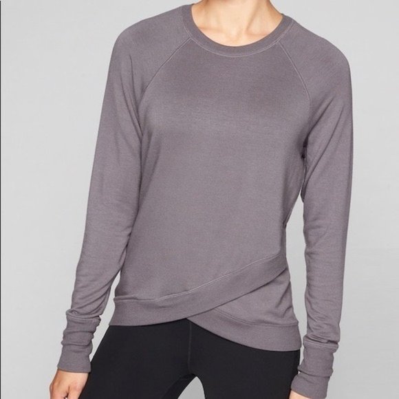 athleta criss cross hoodie